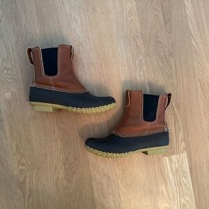L.L. Bean Brown and Black Winter Boots
